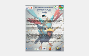 TIR AU ROY du 10/01/2026