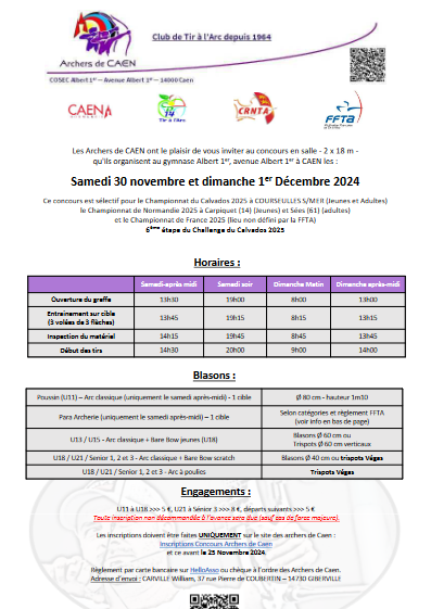 concours Tir 18M- Salle-CAEN