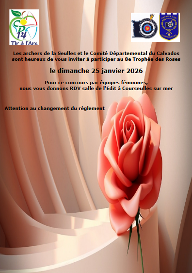 8ème Trophées de Roses -cd14- du 25/01/2026- courseulles sur mer
