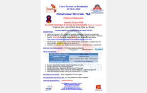 CONCOURS TAE -CR NORMANDIE -DN- GAVRAY SUR SEINE