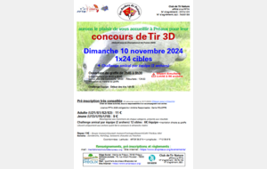 concours TIR 3D -PREAUX