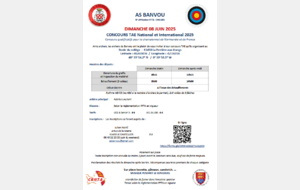 Concours TAE DE BANVOU