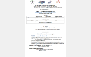 concours Tir salle-AMFREVILLE LA MIVOIE