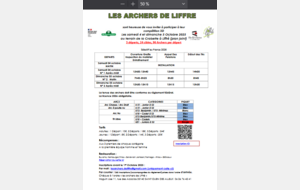 concours TIR 3D -LIFFRE