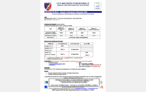 Concours Tir Salle- HEROUVILLE SAINT CLAIR