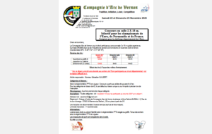 Concours Tir SAllle -18 M- VERNON