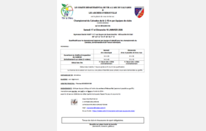 conocurs CD14- Tir 18M-Par équipes de CLUB