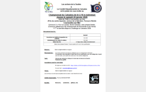 concours CD14-TIR 18M- INDIVIDUEL JEUNES- COURSEULLES S/MER