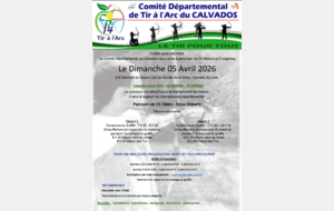 concours CD14- Tir Nature- ST GERMAIN LE VASSON  le 05/04/2026