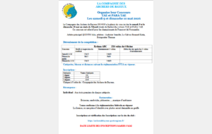 concours TAE DE BAYEUX du 09-10/Mai 2026