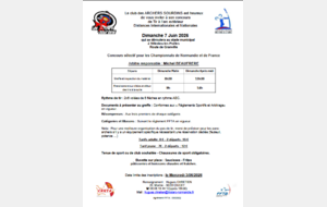 CONCOURS TAE  LES ARCHERS SOURDINS- VILLEDIEUR LES POELES