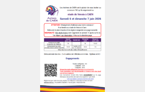 concours TAE DE CAEN DU 06 et 07 Juin 2026