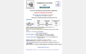 concours TAE DE GISORS  du 27-28 juin 2026