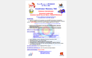 CONCOURS CRNTA TAE Distance Internationale -OFFRANVILLE-LE 05/072026