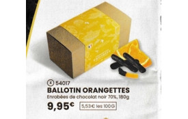 REF X-Code 54017- BALLOTIN ORANGETTES - 180G