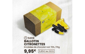 REF Y-Code 54018- BALLOTIN  CITRONETTES  170G