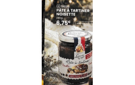 REF  AD-Code 54196- PATE A TARTINER NOISETTE , 280g