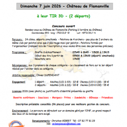 concours TIR 3D- LES PIEUX Du 07/06/2026