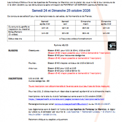 Concours Tir 18m Salle- FONTENAY LE MARMION